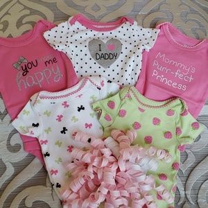 💞Koala Baby Mommy Daddy 3 Month Onesie Bundle💞